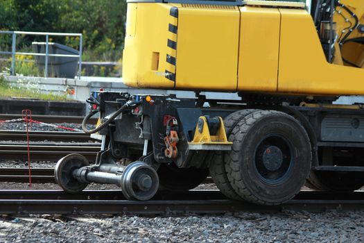 railroad excavator