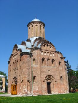 Beautiful church on a background of the blue sky