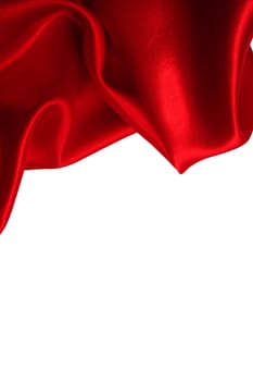 Smooth Red Silk can use as background 
