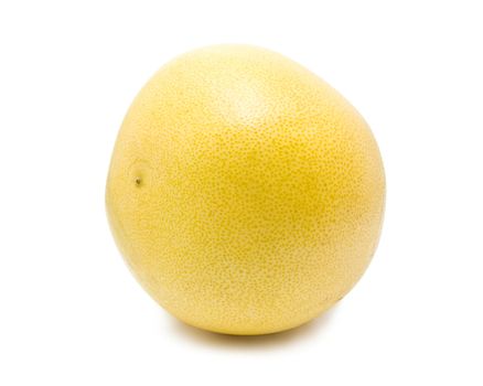 Fruit pomelo isolated on white