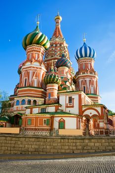 St Basil's Cathedral on Red Square, Moscow, Russia