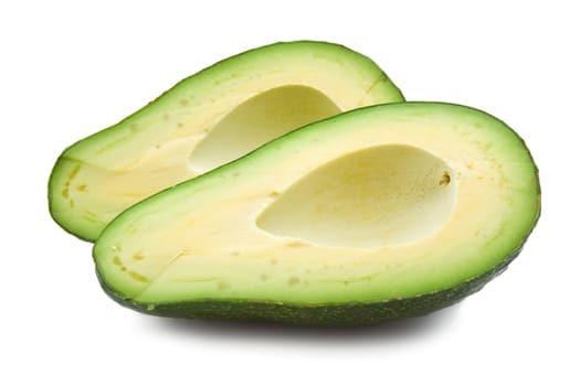 Avocado isolated on white background