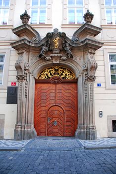 Portal of a House of Parliament of the Czech Republic, Prague