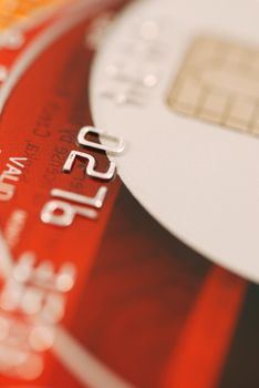 Macro of credit card - very shallow DOF