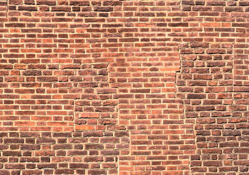 old brick wall textured