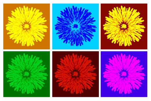 color dandelion