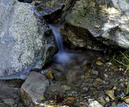 stream of pure water