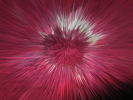 Image of red abstract sharp and prickly background