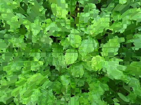 The image of green abstract background and texture