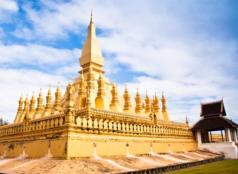 Temple is located in Laos Country