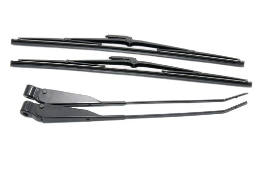 windshield wipers for cars on a white background