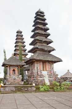 Baliness Chedi at Temple in Bali Indonesia
