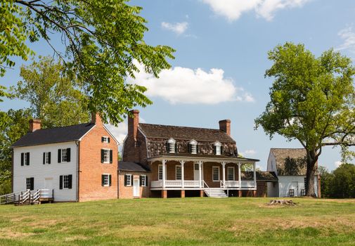 National Historic site of home of Thomas Stone signer of Declaration of Independence