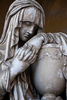 monument of certosa, bologna, italy