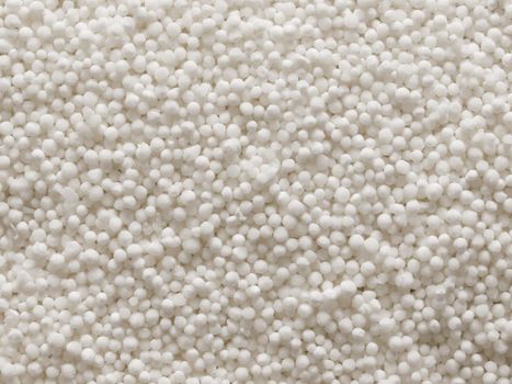 close up of white sago pearls food background