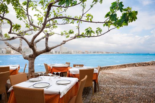 Restaurant near the sea