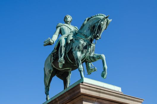 Statue of king Carl Johan