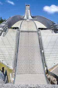 Holmenkollen ski jump hill Oslo, Norway