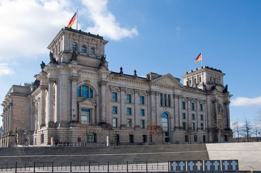 Reichstag building in Berlin, Germany