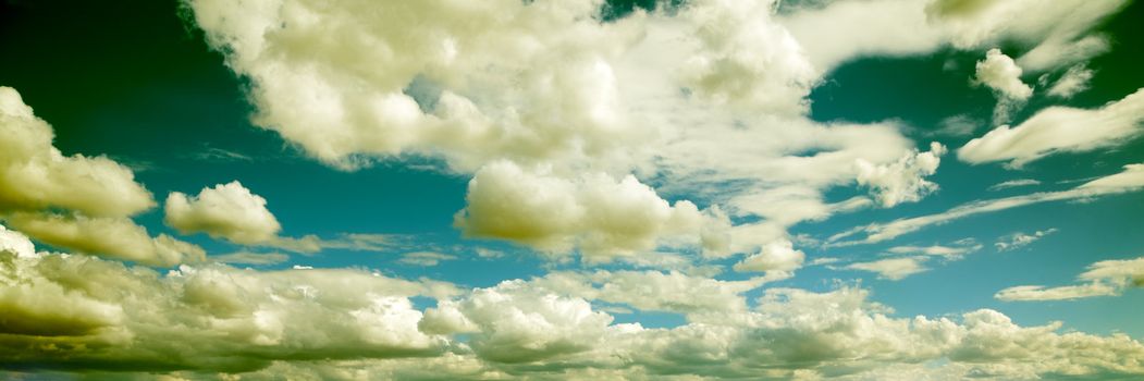 panorama evening sky