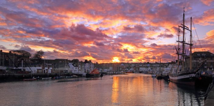 Weymouth Quey in Dorset England