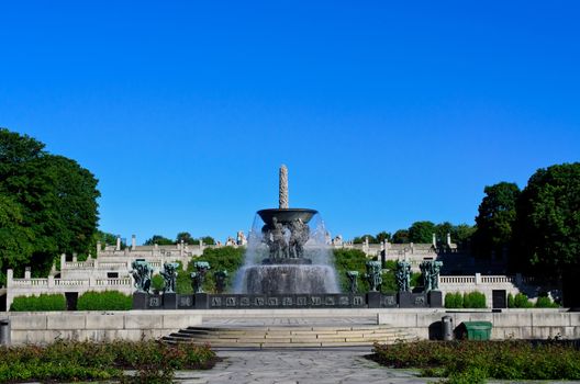 Vigeland park Oslo, Norway