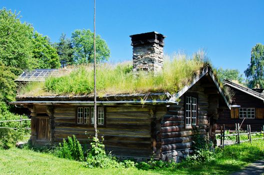 Ancient  Norwegian houses