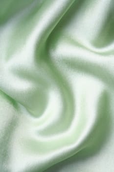 Smooth elegant green silk can use as background