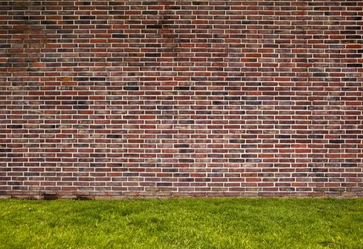 Great background made of a brick wall