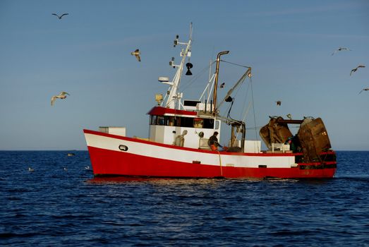 Norwegian fishing boat