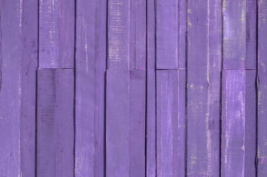 Texture of Purple color paint plank wall for background