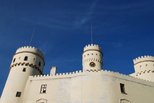 Orlik castle - Czech medieval stronghold in the Southern Bohemia