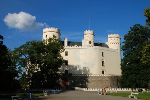 Orlik castle - Czech medieval stronghold in the Southern Bohemia
