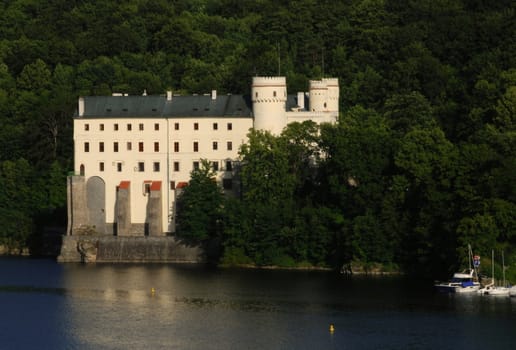 Orlik castle - Czech medieval stronghold in the Southern Bohemia