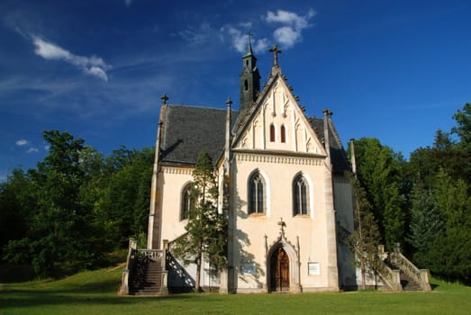 Old castle - tomb of Czech nobility