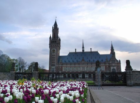 Peace Palace, UN International Court of Justice in The Hague, Holland 