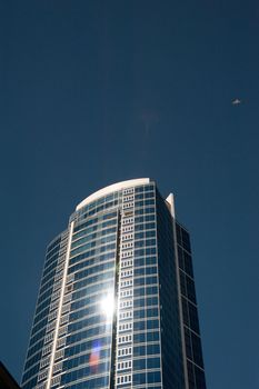 Skyscraper in downtown Seattle