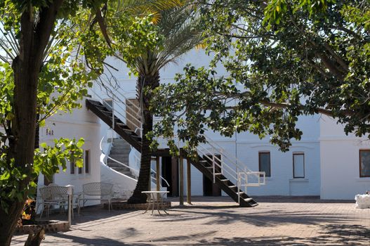 The Namutoni Rest Camp in the Etosha National Park, Namibia