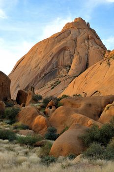 The greater Spitzkoppe near Usakos in Namibia 