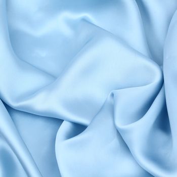blue satin background closse up