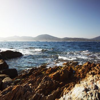 sea and rock