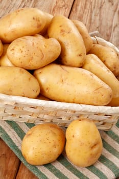 fresh potatoes