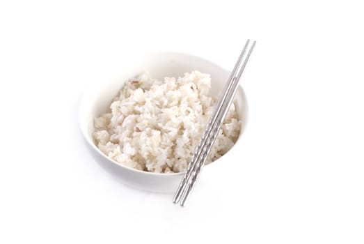 bowl with rice 