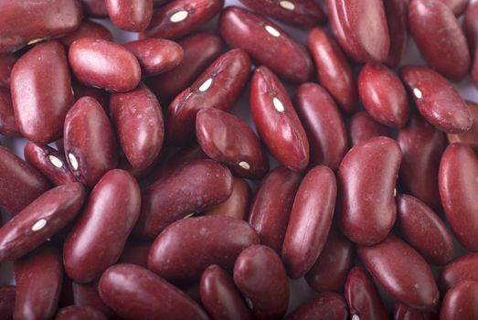 close up of red beans