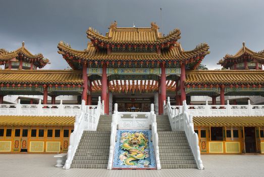 chinese temple thean hou gong in malaysia