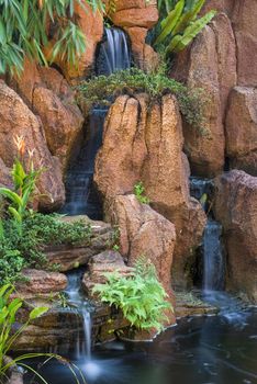 japanese garden waterfall