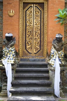 balinese temple door