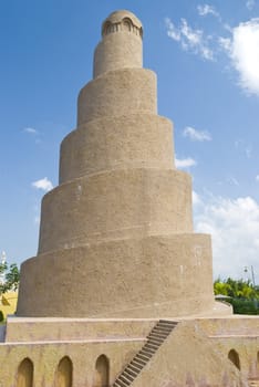 spiral minaret samarra mosque