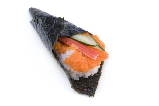 isolated sushi with white background