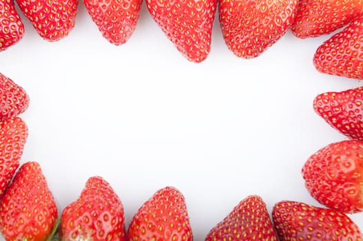 strawberry with frame 